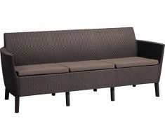 Salemo 3 Sofa (коричневый)