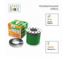 Нагревательный кабель для теплого пола GREEN BOX 10 м 140 Вт