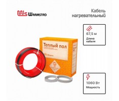 Кабель нагревательный "Warmstad" WSS 67.5 м 1060 Вт