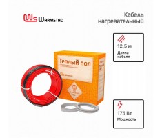 Кабель нагревательный "Warmstad" WSS 12.5 м 175 Вт