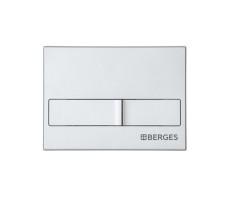 Кнопка BERGES для инсталляции NOVUM L2 матовый хром 040012