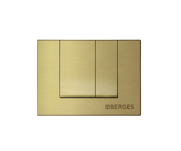 Кнопка BERGES для инсталляции NOVUM S8 бронза 040048