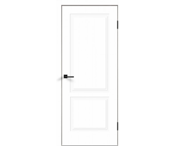 Межкомнатная дверь эмаль SCANDI NEO 1 bis глухое 2P без притвора Белый 900х2000
