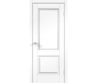 Межкомнатная дверь SoftTouch ALTO 6 со стеклом без притвора Ясень белый структурный 700х2000