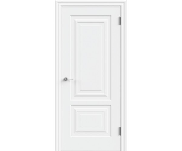 Межкомнатная дверь эмаль SCANDI NEO 2 глухое 2P без притвора Белый 900х2000