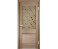 Межкомнатная дверь 3D Flex UNICA 11 со стеклом без притвора Бруно 700х2000