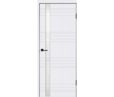 Межкомнатная дверь эмаль SCANDI N со стеклом Z1 без притвора Белый 700х2000