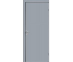 Межкомнатная дверь крашенное облегченное глухое цвет RAL7040 М 8х21