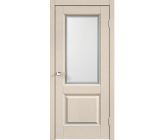 Межкомнатная дверь SoftTouch ALTO 6 со стеклом без притвора Ясень капучино структурный 700х2000