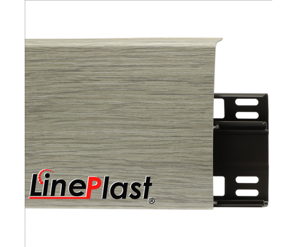 Плинтус для пола пластиковый LinePlast 100 LB010  Баобаб