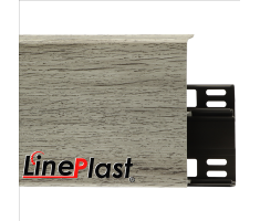 Плинтус для пола пластиковый LinePlast 100 LB013  Бальза