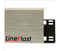 Плинтус для пола пластиковый LinePlast 100 LB019  Тик Норд