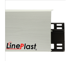 Плинтус для пола пластиковый LinePlast 100 LB003  Дуб жемчужина