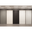 Реечная стеновая панель МДФ Ликорн тёмно-серая матовая