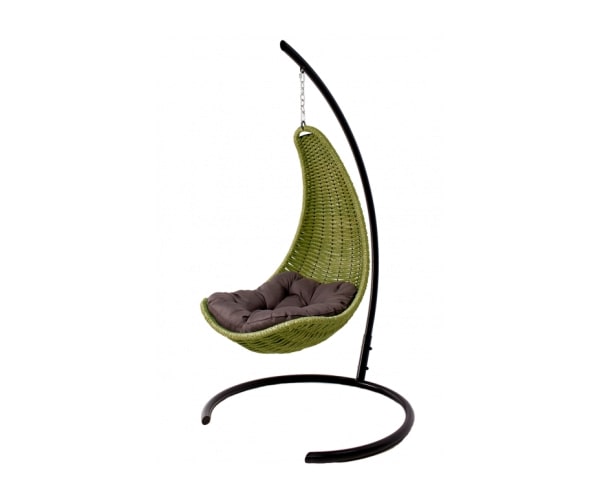 Кресло-гамак подвесное плетеный DeckWOOD (темно-зеленый)