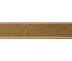 Пластиковый плинтус Salag NGF56 35 бамбук карамель