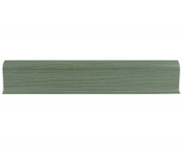 Плинтус для пола пластиковый LinePlast 58 Клен зеленый L009