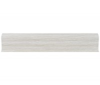 Плинтус для пола пластиковый LinePlast 58 Ясень Хесрет L058