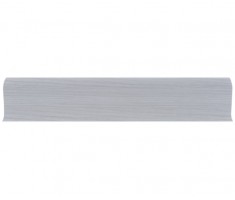 Плинтус для пола пластиковый LinePlast 58 Серый Дуб L061