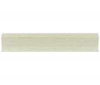 Плинтус для пола пластиковый LinePlast 58 Клен светлый L065