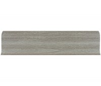 Плинтус для пола пластиковый LinePlast 80 Африканское дерево LM001