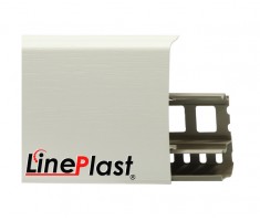 Плинтус для пола пластиковый LinePlast 85 LS001