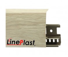 Плинтус для пола пластиковый LinePlast 85 LS006
