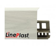 Плинтус для пола пластиковый LinePlast 85 LS011