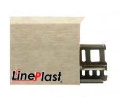 Плинтус для пола пластиковый LinePlast 85 LS012