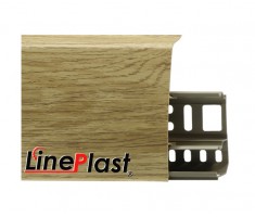 Плинтус для пола пластиковый LinePlast 85 LS014