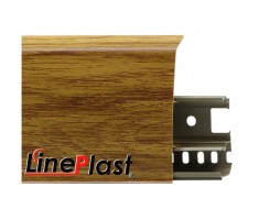 Плинтус для пола пластиковый LinePlast 85 LS015