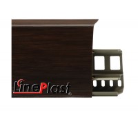 Плинтус для пола пластиковый LinePlast 85 LS018