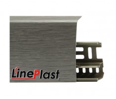 Плинтус для пола пластиковый LinePlast 85 LS020