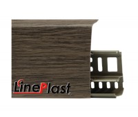 Плинтус для пола пластиковый LinePlast 85 LS022