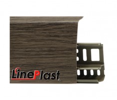 Плинтус для пола пластиковый LinePlast 85 LS022