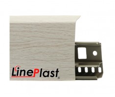 Плинтус для пола пластиковый LinePlast 85 LS023