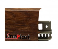 Плинтус для пола пластиковый LinePlast 85 LS024