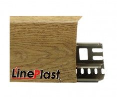 Плинтус для пола пластиковый LinePlast 85 LS025