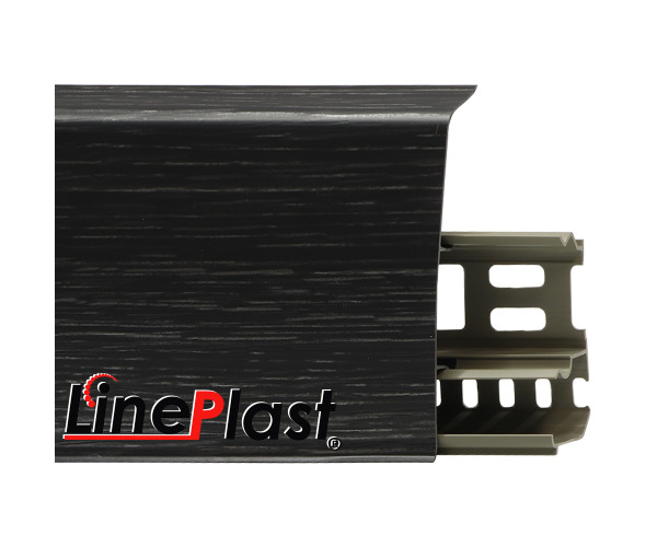 Плинтус для пола пластиковый LinePlast 85 LS028