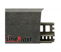 Плинтус для пола пластиковый LinePlast 85 LS029