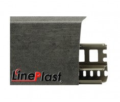 Плинтус для пола пластиковый LinePlast 85 LS029