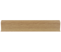 Плинтус для пола пластиковый LinePlast 58 Дуб Античный L023 Плинтус для пола пластиковый LinePlast 58 Дуб Античный L023