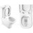 Унитаз-компакт Roca The Gap Clean Rim 34273700H Унитаз-компакт Roca The Gap Clean Rim 34273700H