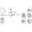 Унитаз-компакт Geberit iCon 200460000 Унитаз-компакт Geberit iCon 200460000