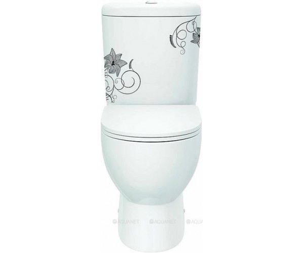 Унитаз с бачком Sanita Luxe Art Flora ARTSLCC10040622 Унитаз с бачком Sanita Luxe Art Flora ARTSLCC10040622