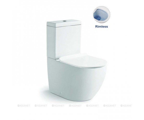 Унитаз-компакт Vincea Globo VT2-14 безободковый, белый, Geberit, ультратонкое сиденье soft-close, P-trap Унитаз-компакт Vincea Globo VT2-14 безободковый, белый, Geberit, ультратонкое сиденье soft-close, P-trap