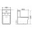 Унитаз-компакт Aquanet Rimless Cube-C CL-12248B