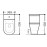 Чаша унитаза Aquanet Fine Rimless FINE-C Soft Close Чаша унитаза Aquanet Fine Rimless FINE-C Soft Close