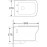 Подвесной унитаз BelBagno Romano BB248CHR-SM Подвесной унитаз BelBagno Romano BB248CHR-SM
