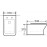 Унитаз подвесной Aquanet Rimless Cube-W CL-12248D Унитаз подвесной Aquanet Rimless Cube-W CL-12248D